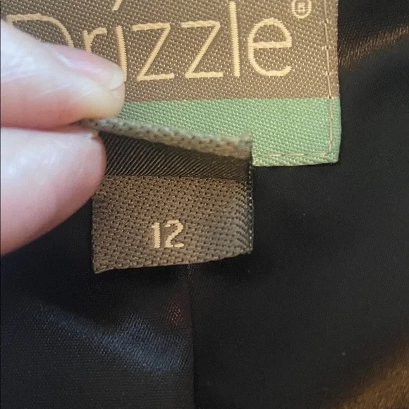 Drizzle Bergdorf Goodman Vintage Black Velvet Women's Coat - Picture 3 of 8